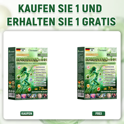 Offizieller Shop | 🍀 CareUplift® Stoffwechsel-Pflaster mit Braunalgenextrakt & Berberin | ✅ 1× täglich | 🔥 Unterstützt Fettabbau & natürliche Gewichtsabnahme