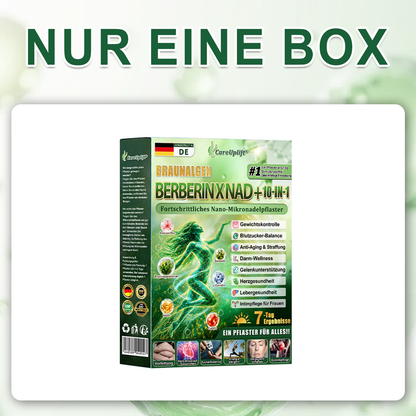 Offizieller Shop | 🍀 CareUplift® Stoffwechsel-Pflaster mit Braunalgenextrakt & Berberin | ✅ 1× täglich | 🔥 Unterstützt Fettabbau & natürliche Gewichtsabnahme