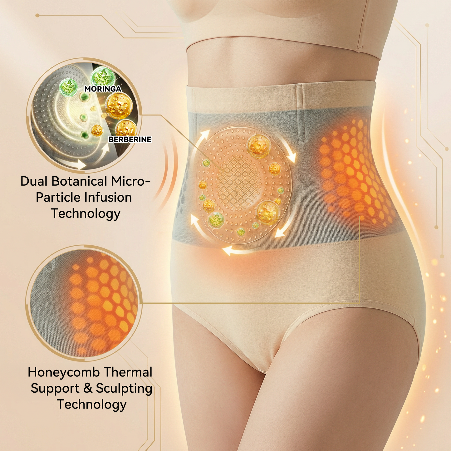 IT👩‍⚕️Negozio Ufficiale del Marchio | ✅KKIO® 2026 Shorts Modellanti e Bruciagrassi 4-in-1 con Microparticelle, Moringa e Berberina