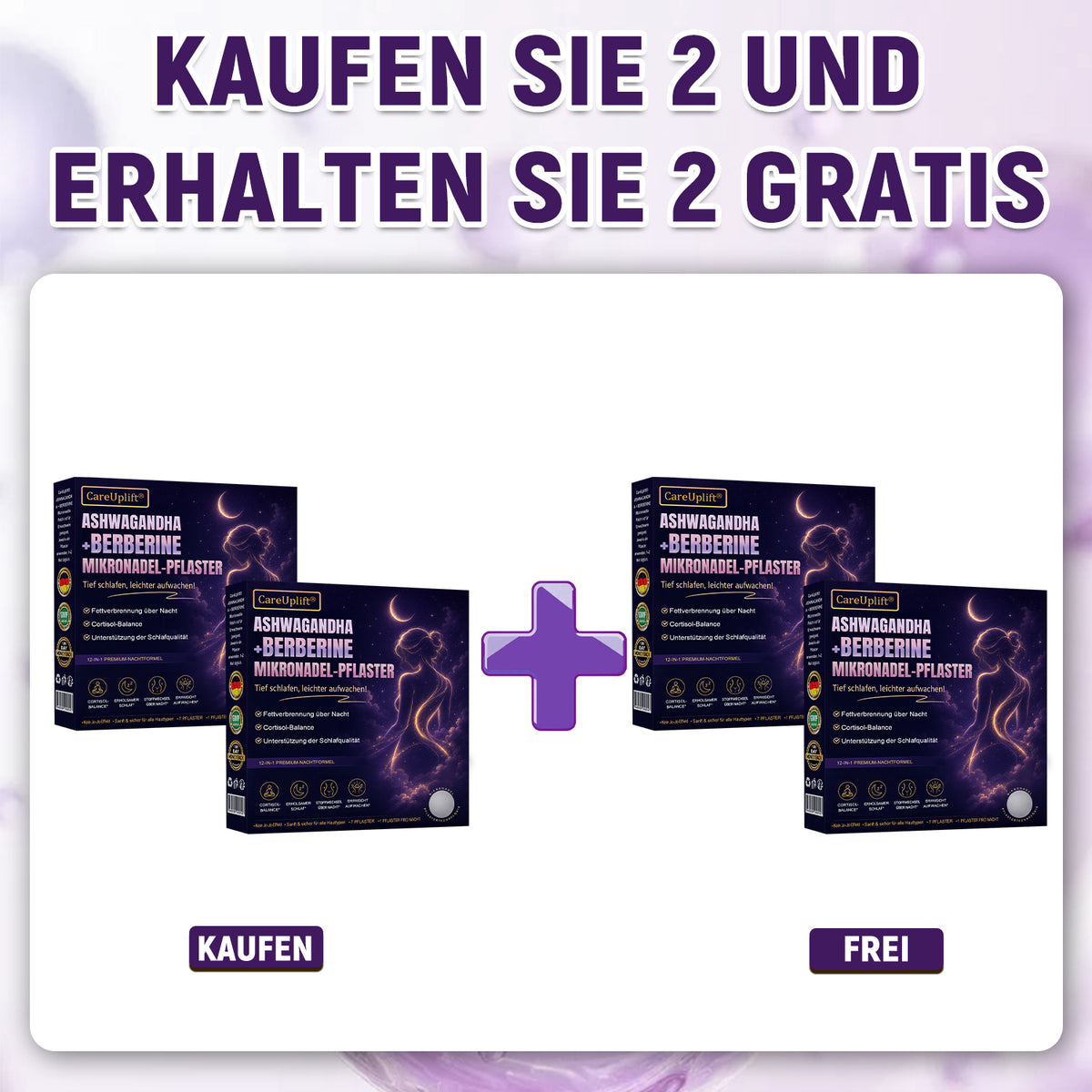 💜✨ CareUplift® hat gerade dein exklusives Upgrade freigeschaltet! 🌙 Sichere dir heute 50 % Rabatt auf dein Overnight Metabolic Support Patch. Dieses exklusive Angebot ist nur noch 2 Minuten verfügbar!