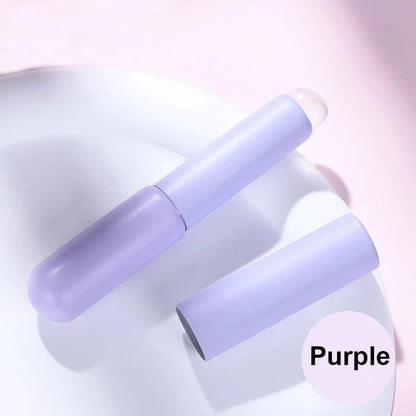 Silikon-Lippenpinsel mit Kappe, Concealer-Pinsel, Lippenbalsam- und Lipgloss-Pinsel, Make-up-Pinsel, wiederverwendbarer Lippenstiftapplikator für perfektes Make-up, einfach aufzutragen, Beauty-Pinsel, Reise- und tragbare Maniküre-Werkzeuge