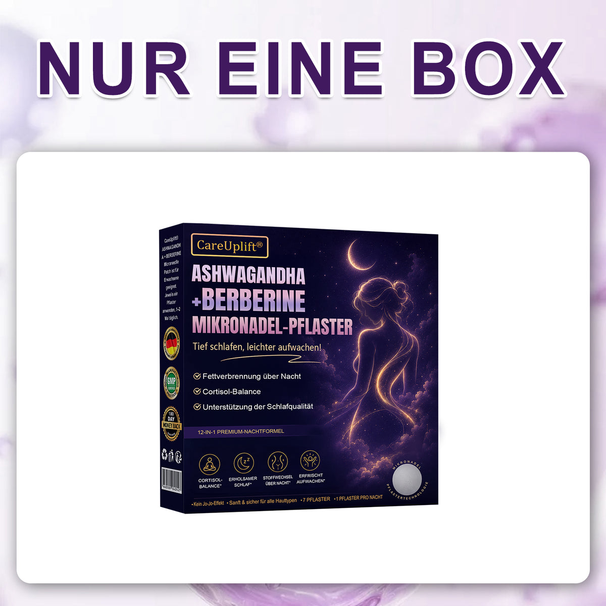 💜✨ CareUplift® hat gerade dein exklusives Upgrade freigeschaltet! 🌙 Sichere dir heute 50 % Rabatt auf dein Overnight Metabolic Support Patch. Dieses exklusive Angebot ist nur noch 2 Minuten verfügbar!