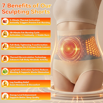 IT👩‍⚕️Negozio Ufficiale del Marchio | ✅KKIO® 2026 Shorts Modellanti e Bruciagrassi 4-in-1 con Microparticelle, Moringa e Berberina